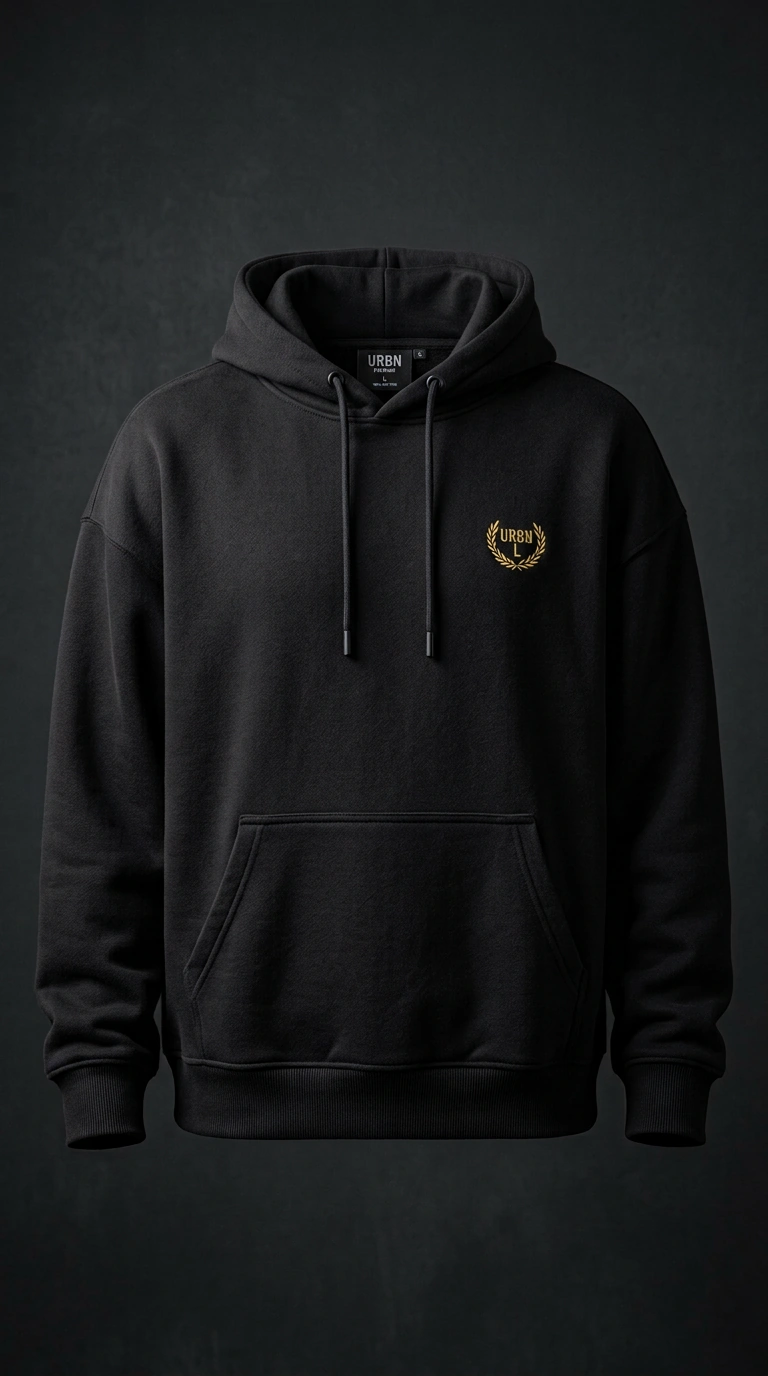 Sudadera pesada SC-HD-001, vista delantera